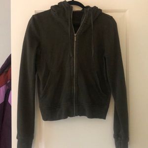 Iululemon front zip hoodie